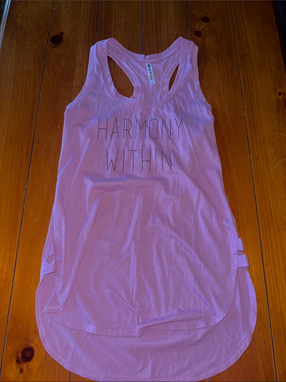 Fabletics Light Purple 'Harmony Within' Scoop-Neck Racerback Tank